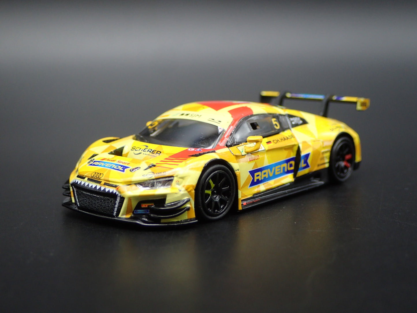 2019 19 AUDI R8 LMS #5 FIA MACAU GT WORLD CUP 1:64 SCALE DIECAST MODEL CAR