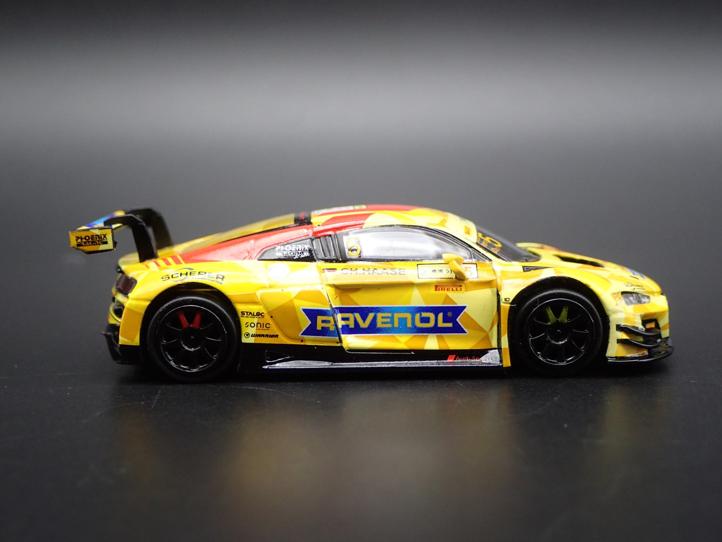 2019 19 AUDI R8 LMS #5 FIA MACAU GT WORLD CUP 1:64 SCALE DIECAST MODEL CAR