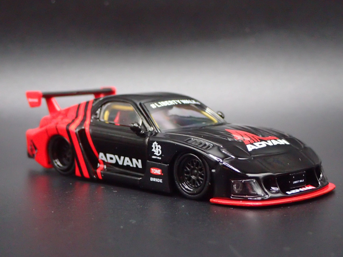 MAZDA RX7 FD3S LB-SUPER SILHOUETTE LIBERTY WALK JDM 1:64 SCALE DIECAST MODEL CAR