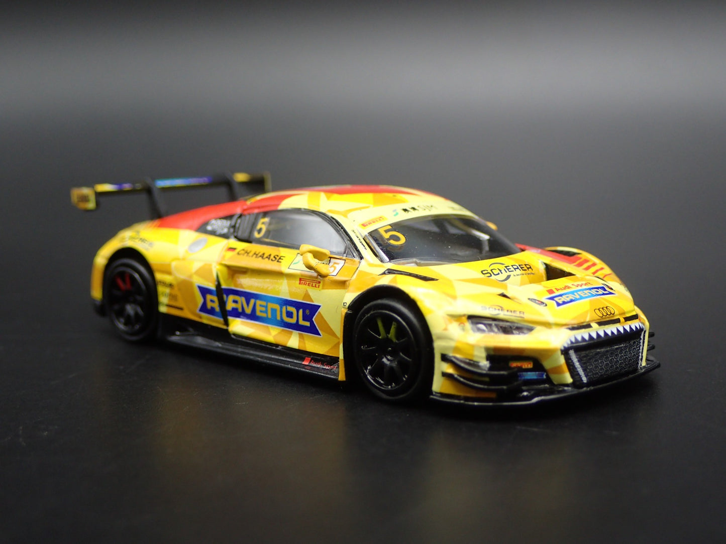 2019 19 AUDI R8 LMS #5 FIA MACAU GT WORLD CUP 1:64 SCALE DIECAST MODEL CAR