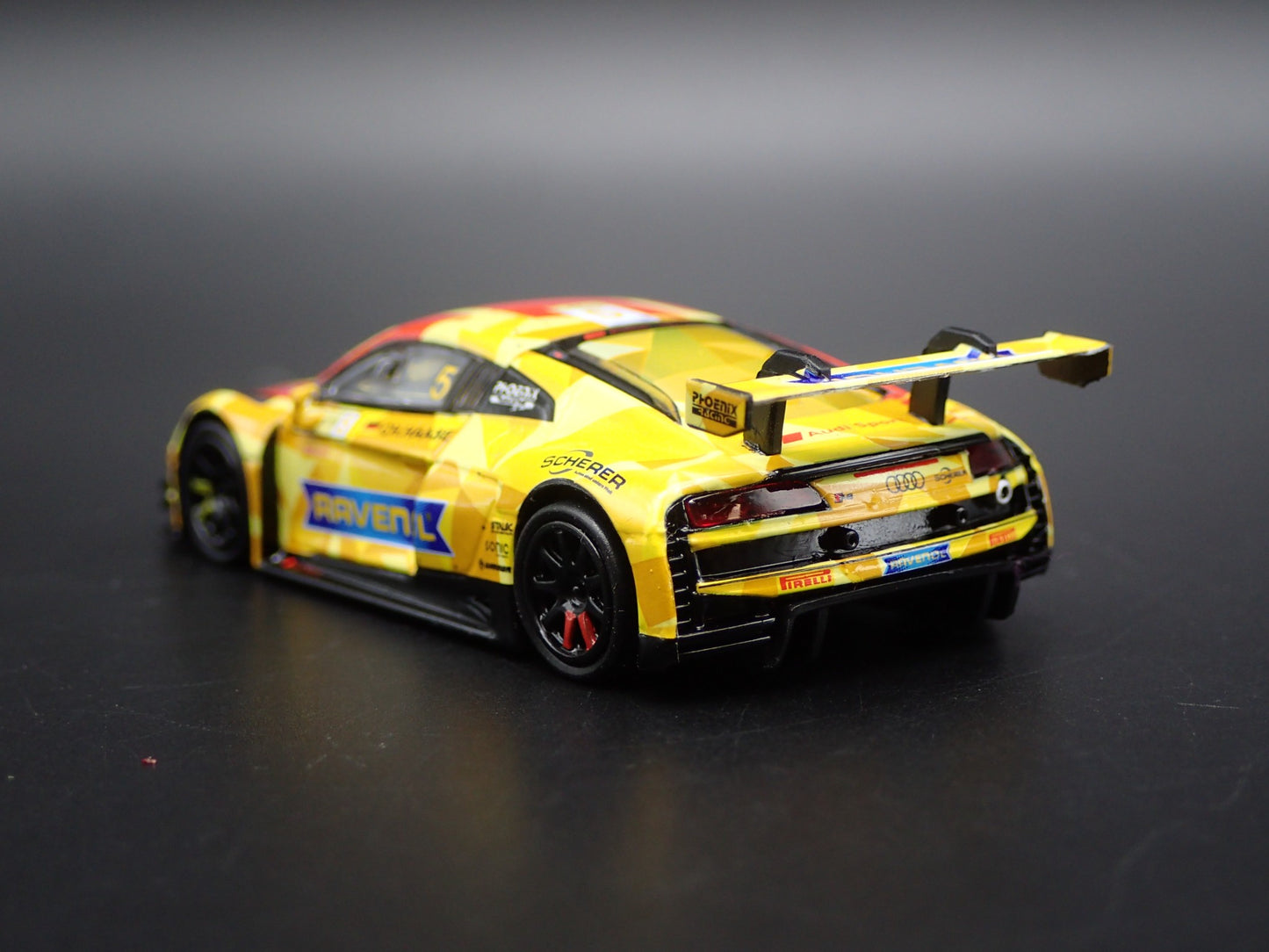 2019 19 AUDI R8 LMS #5 FIA MACAU GT WORLD CUP 1:64 SCALE DIECAST MODEL CAR