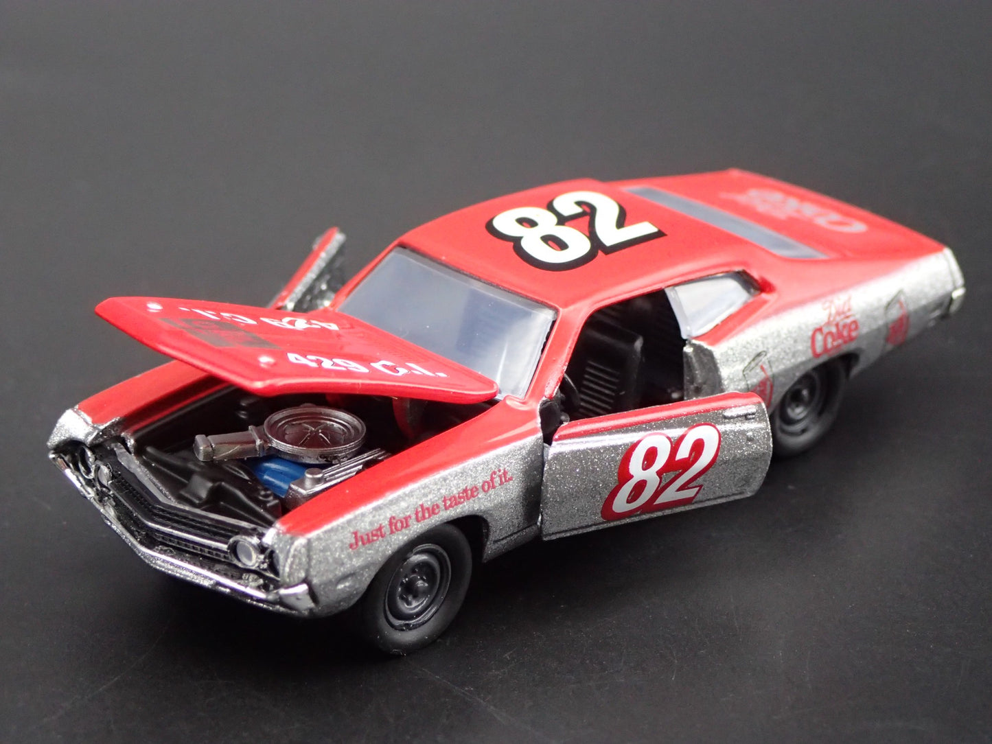 1970 70 FORD TORINO COBRA DIET COKE COCA COLA 1:64 SCALE DIECAST MODEL CAR