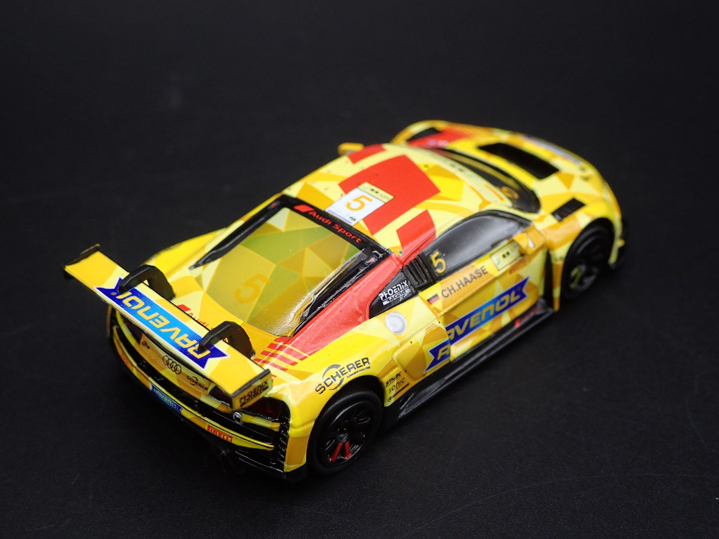 2019 19 AUDI R8 LMS #5 FIA MACAU GT WORLD CUP 1:64 SCALE DIECAST MODEL CAR