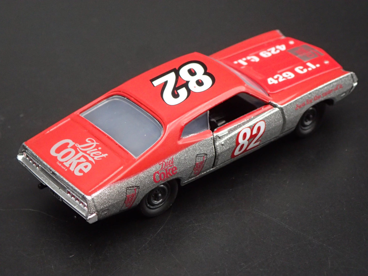 1970 70 FORD TORINO COBRA DIET COKE COCA COLA 1:64 SCALE DIECAST MODEL CAR