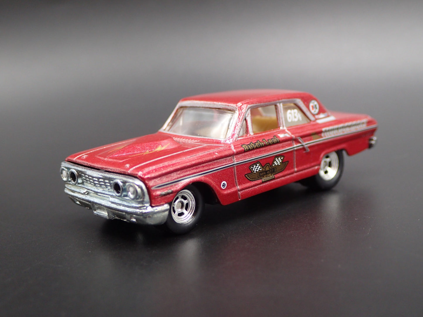 1964 64 FORD THUNDERBOLT RED 1:64 SCALE COLLECTIBLE DIORAMA DIECAST MODEL CAR