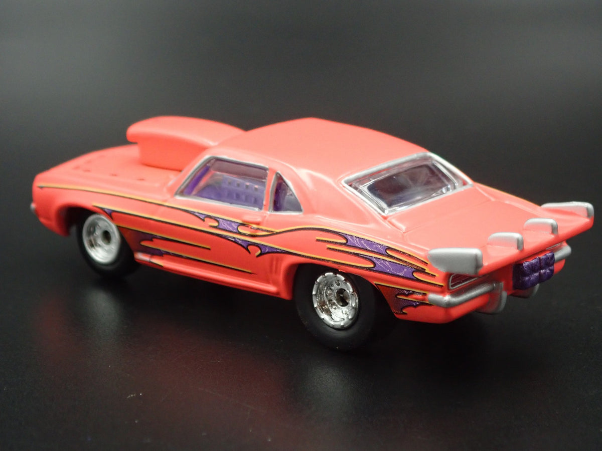 1969 CHEVY CHEVROLET CAMARO PRO STREET RARE 1:64 SCALE DIORAMA DIECAST MODEL CAR