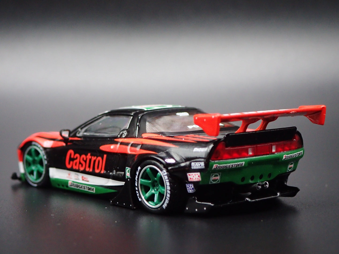 ACURA NSX NA1 ROCKET BUNNY V2 AERO CASTROL RARE 1:64 SCALE DIECAST MODEL CAR