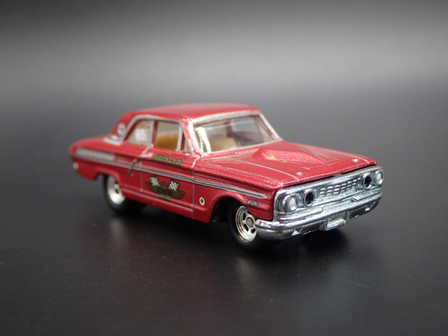 1964 64 FORD THUNDERBOLT RED 1:64 SCALE COLLECTIBLE DIORAMA DIECAST MODEL CAR