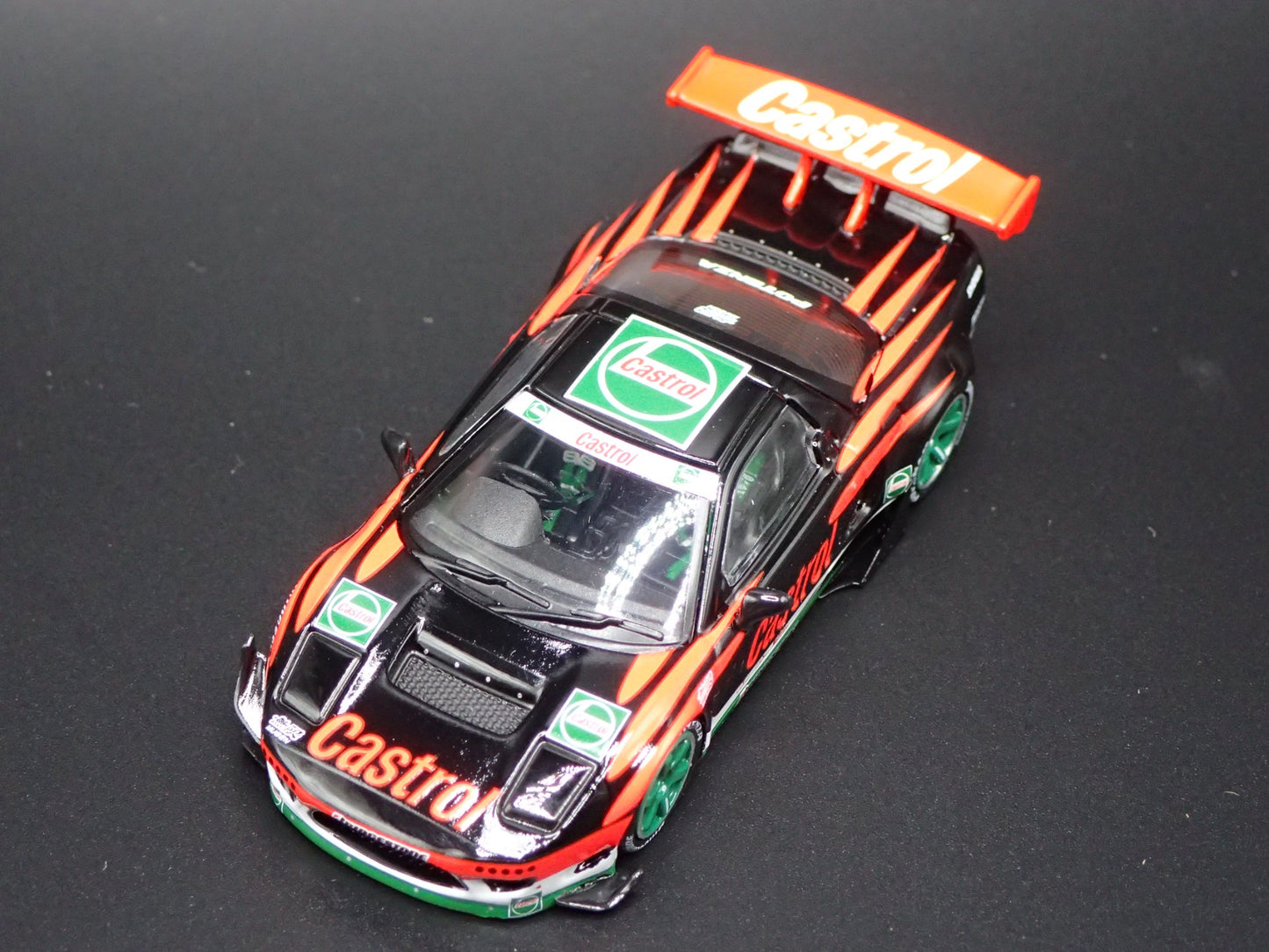 ACURA NSX NA1 ROCKET BUNNY V2 AERO CASTROL RARE 1:64 SCALE DIECAST MODEL CAR