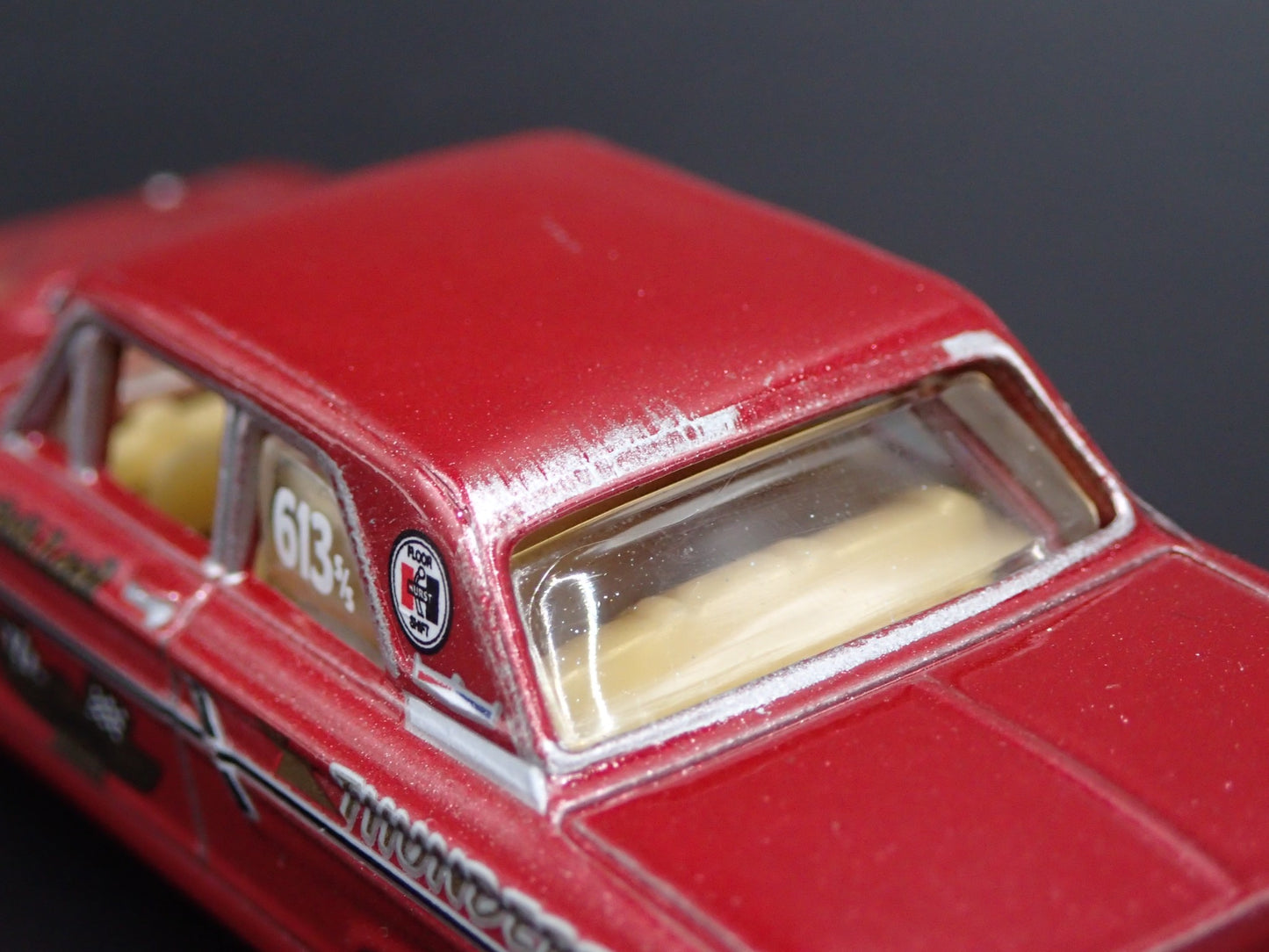 1964 64 FORD THUNDERBOLT RED 1:64 SCALE COLLECTIBLE DIORAMA DIECAST MODEL CAR