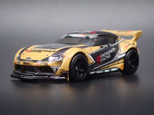 2019-2026 TOYOTA GR SUPRA PAPADAKIS RACING 1/64 SCALE DIORAMA DIECAST MODEL CAR