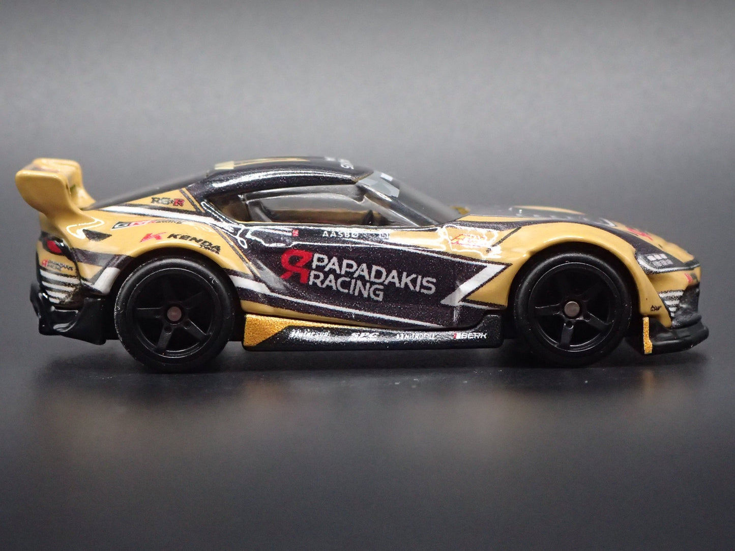 2019-2026 TOYOTA GR SUPRA PAPADAKIS RACING 1/64 SCALE DIORAMA DIECAST MODEL CAR