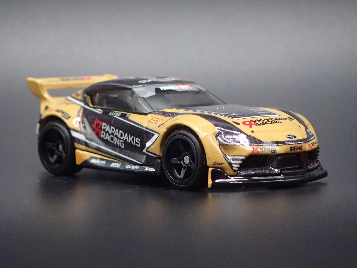 2019-2026 TOYOTA GR SUPRA PAPADAKIS RACING 1/64 SCALE DIORAMA DIECAST MODEL CAR