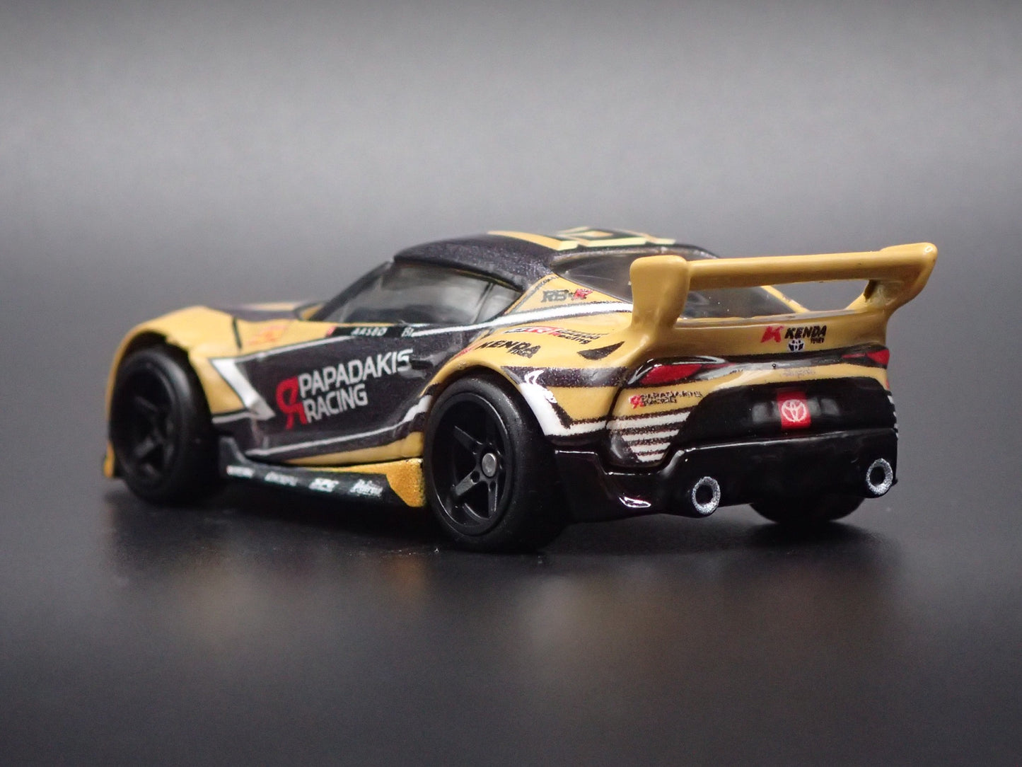2019-2026 TOYOTA GR SUPRA PAPADAKIS RACING 1/64 SCALE DIORAMA DIECAST MODEL CAR