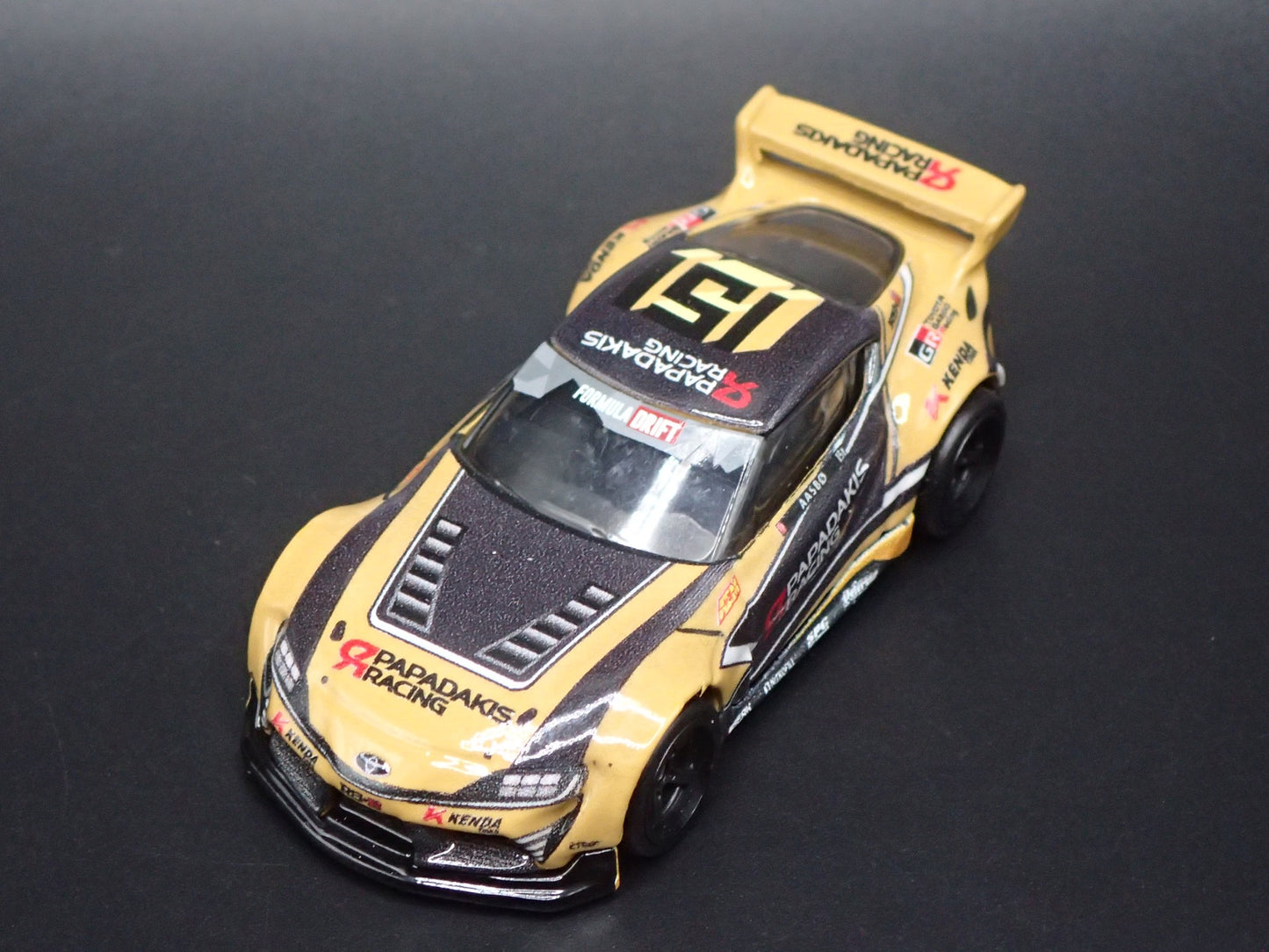 2019-2026 TOYOTA GR SUPRA PAPADAKIS RACING 1/64 SCALE DIORAMA DIECAST MODEL CAR