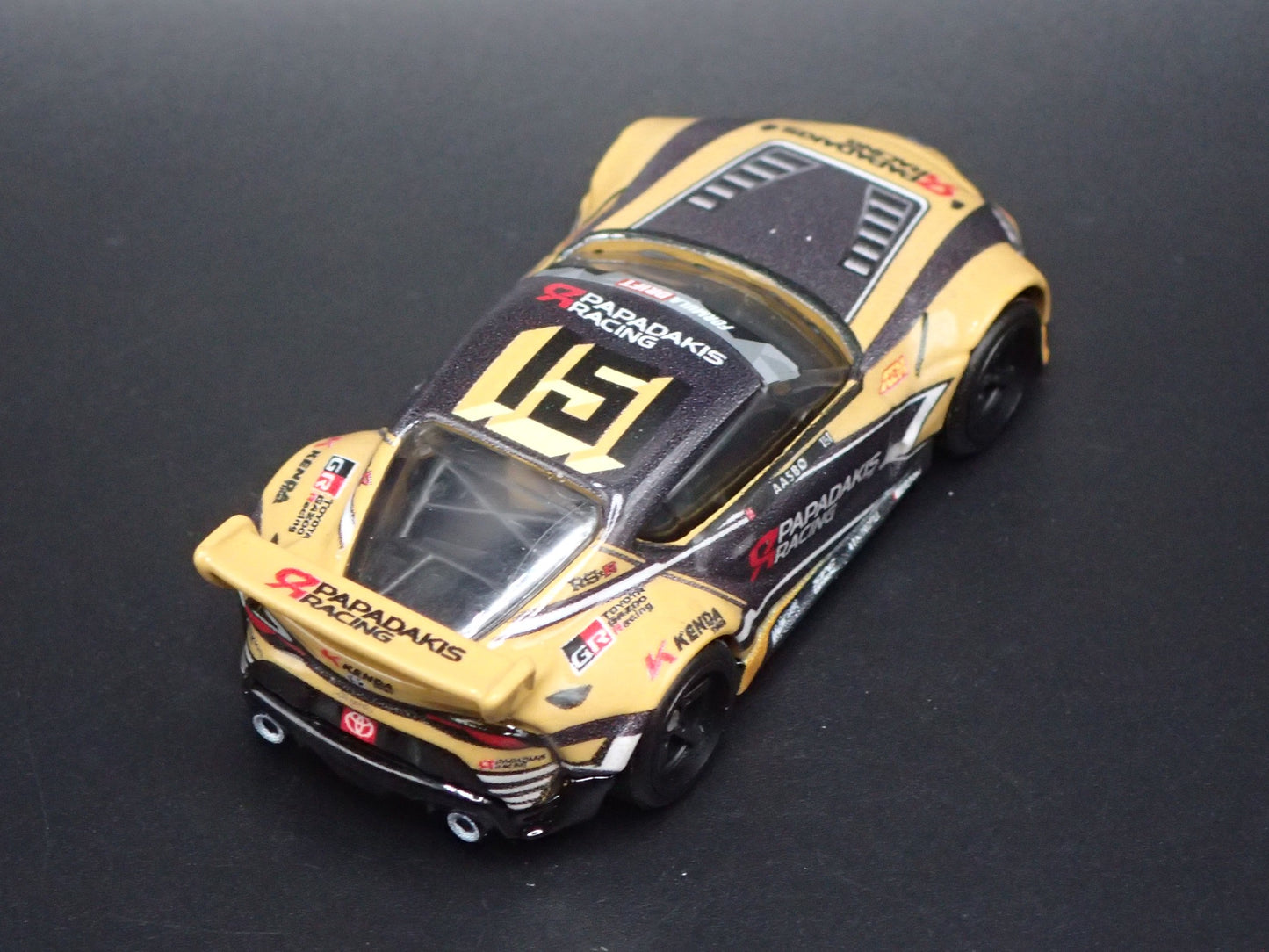 2019-2026 TOYOTA GR SUPRA PAPADAKIS RACING 1/64 SCALE DIORAMA DIECAST MODEL CAR