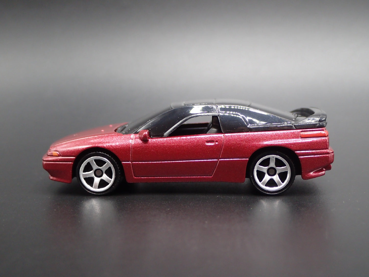 1991-1996 SUBARU SVX MAROON 1:64 SCALE COLLECTIBLE DIORAMA DIECAST MODEL CAR