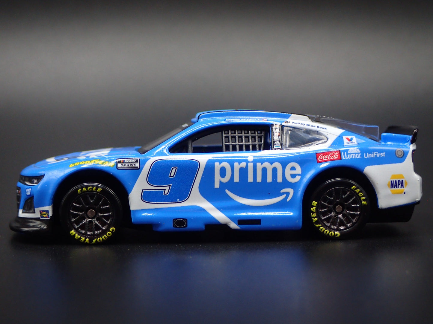 2025 CHEVY CHEVROLET 9 CHASE ELLIOTT AMAZON PRIME NASCAR 1:64 DIECAST MODEL CAR