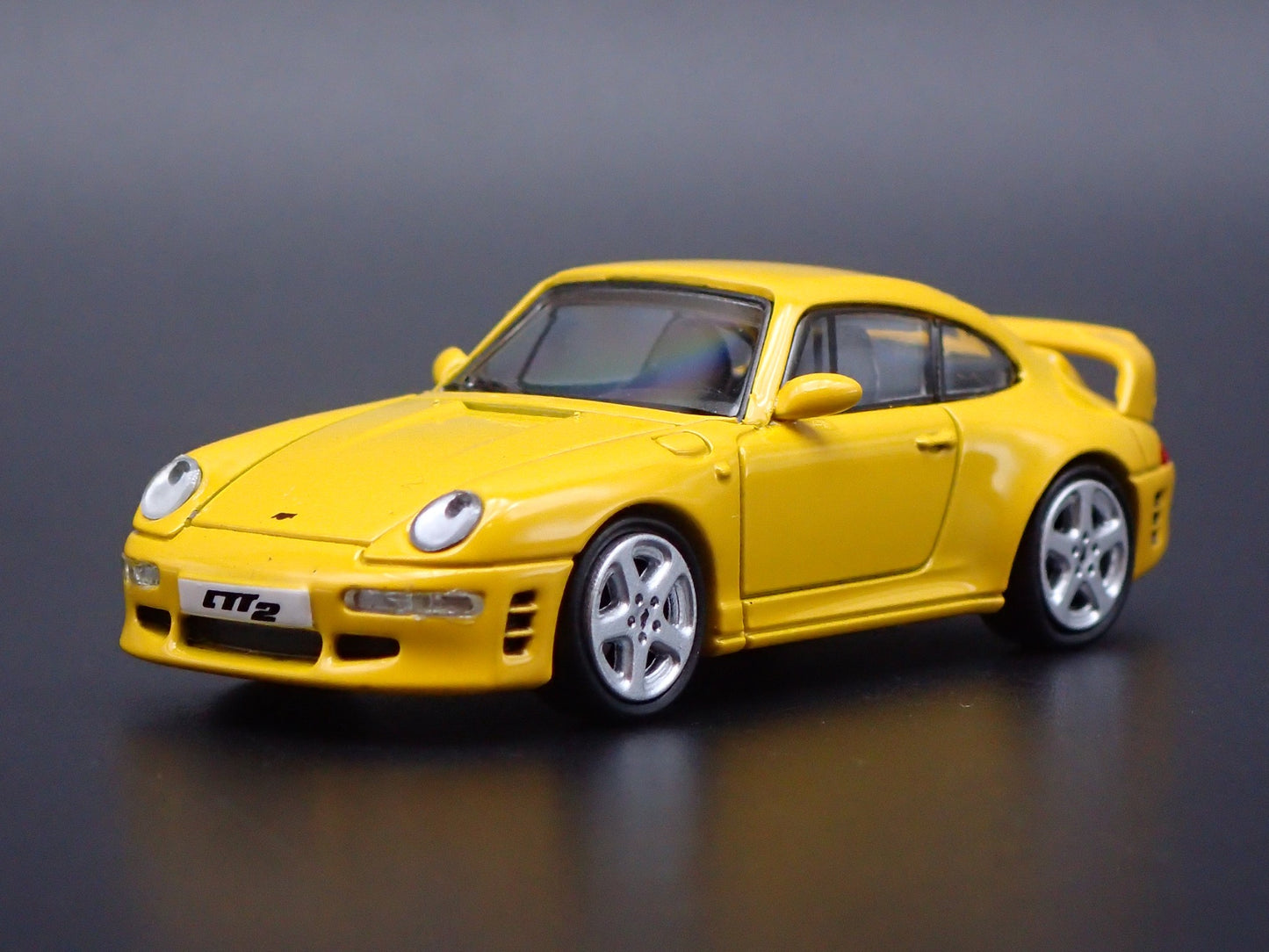 1995-1997 PORSCHE 911 CARRERA TURBO 993 RUF CTR2 1:64 SCALE DIECAST MODEL CAR