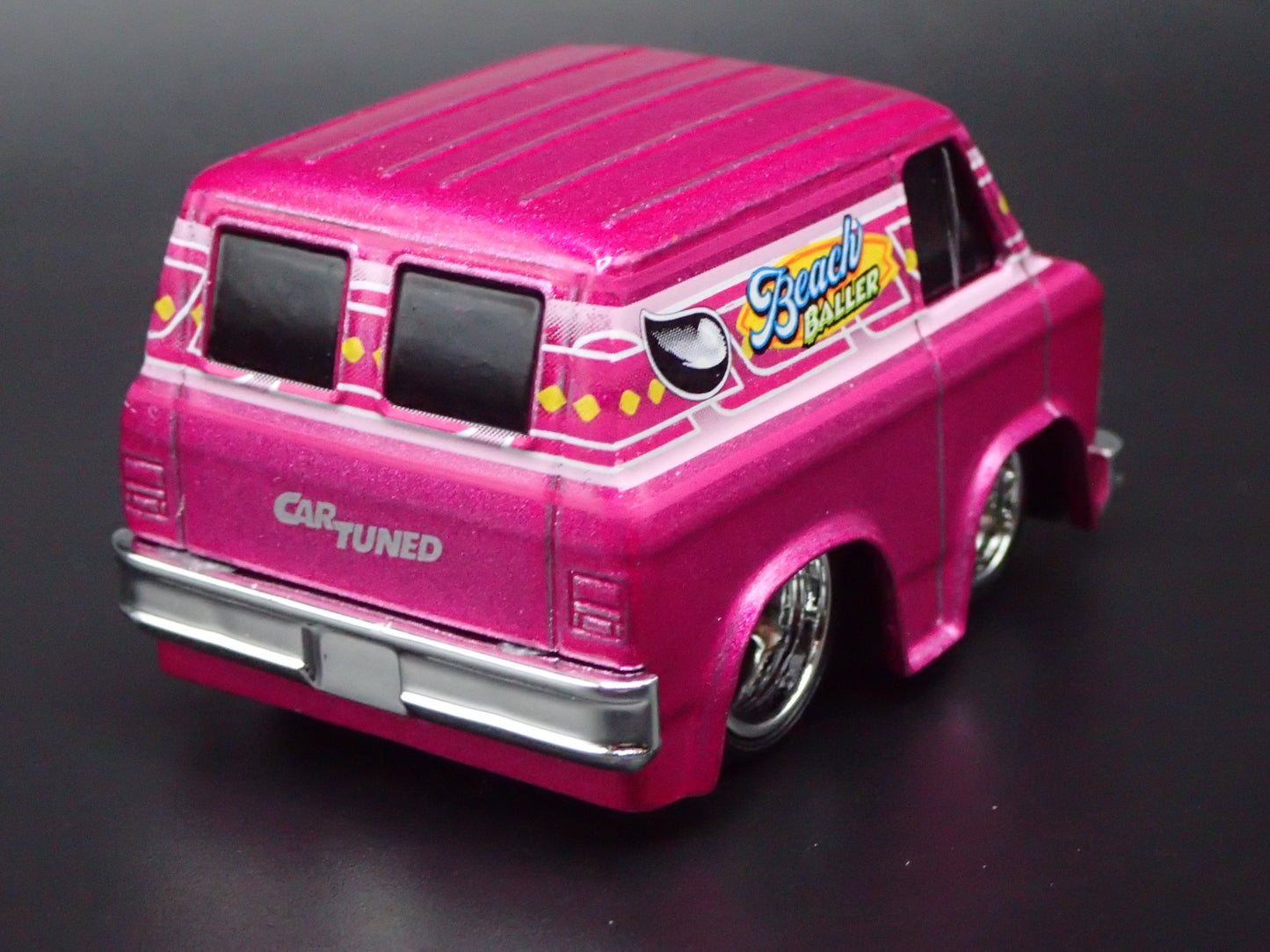 1979 79 GMC VANDURA PANEL VAN CAR TUNED PINK 1/64 SCALE DIECAST MODEL CAR
