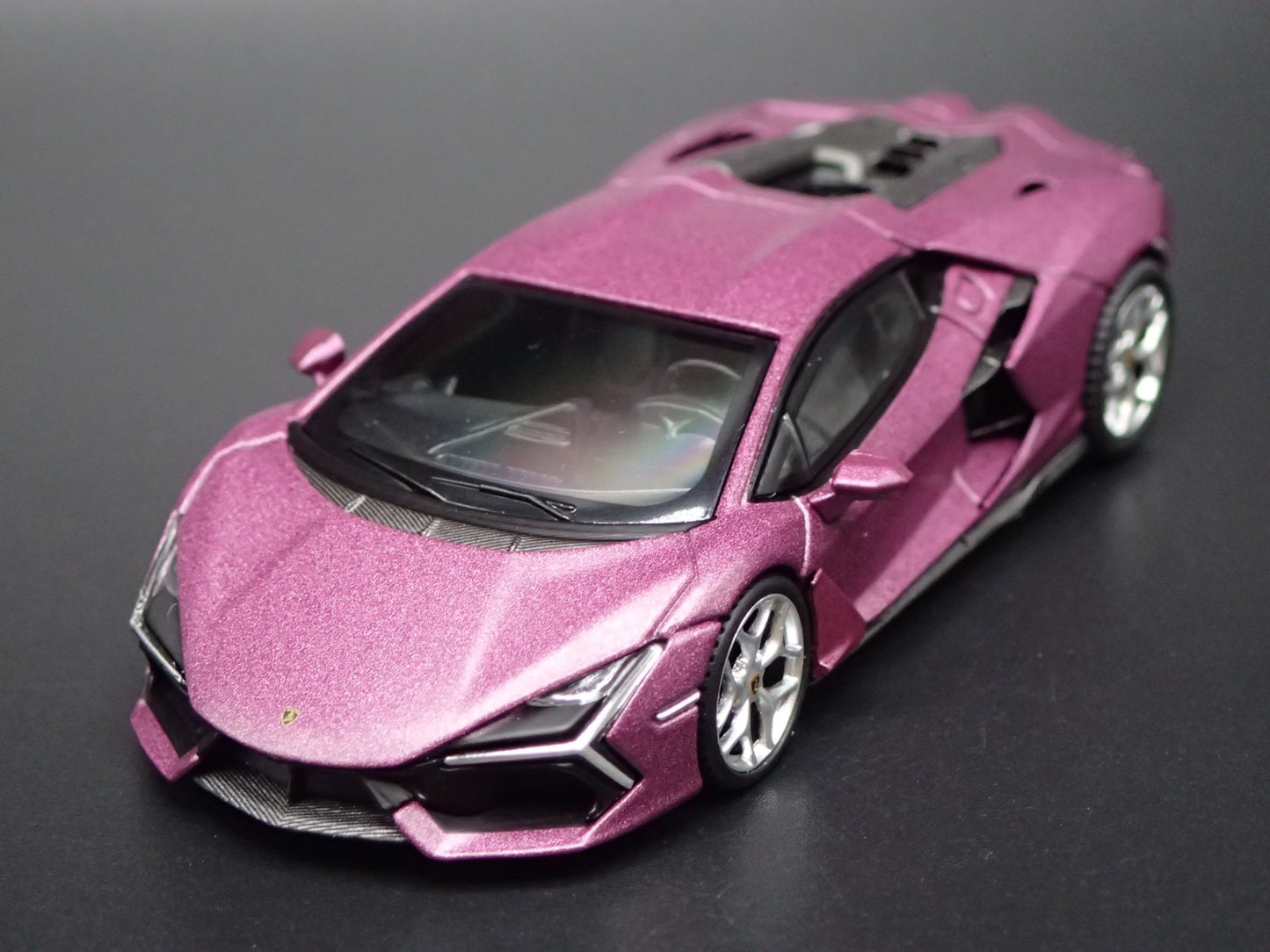2024-2026 LAMBORGHINI REVUELTO SUPER CAR PURPLE 1:64 SCALE DIECAST MODEL CAR