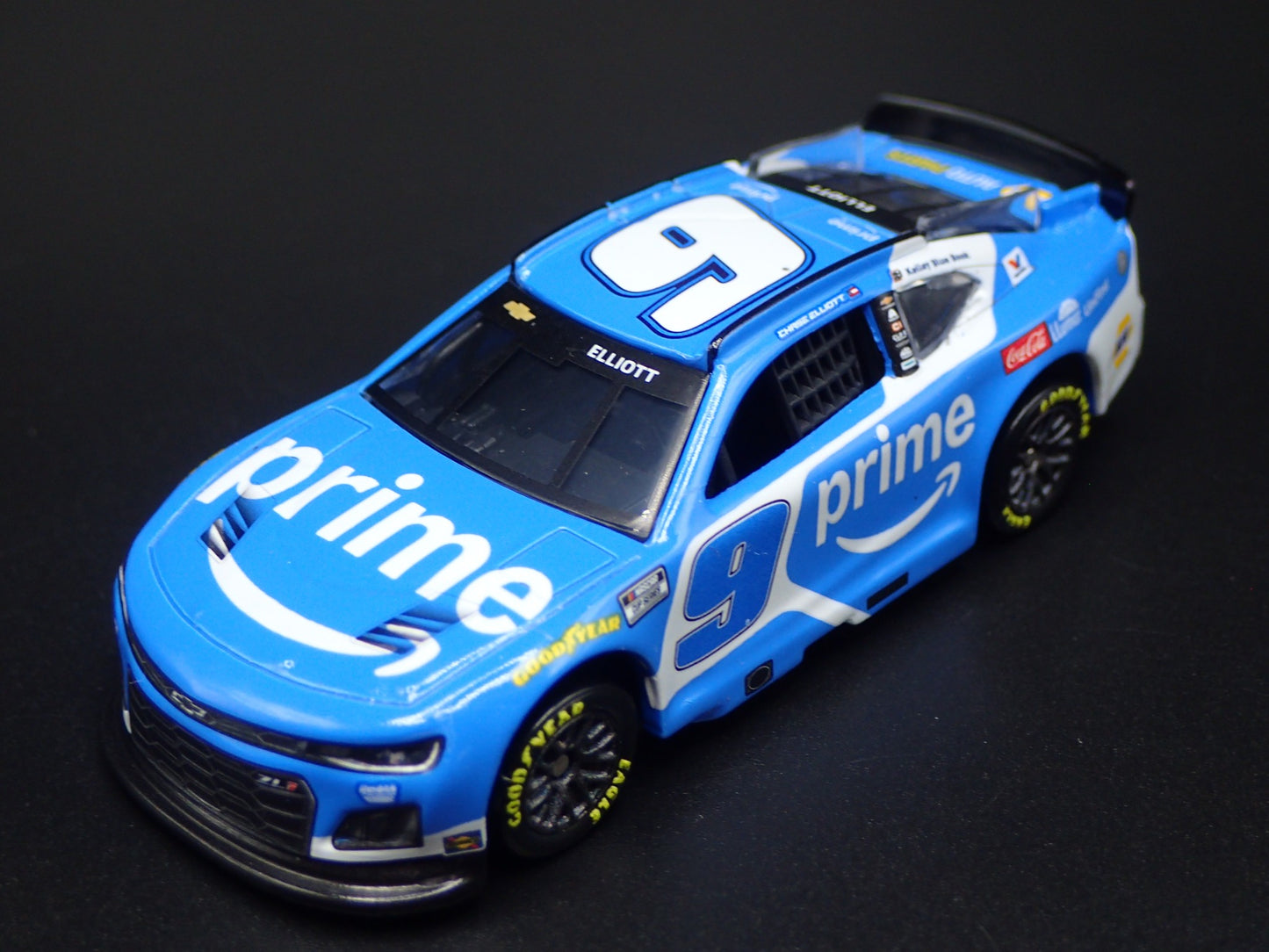 2025 CHEVY CHEVROLET 9 CHASE ELLIOTT AMAZON PRIME NASCAR 1:64 DIECAST MODEL CAR
