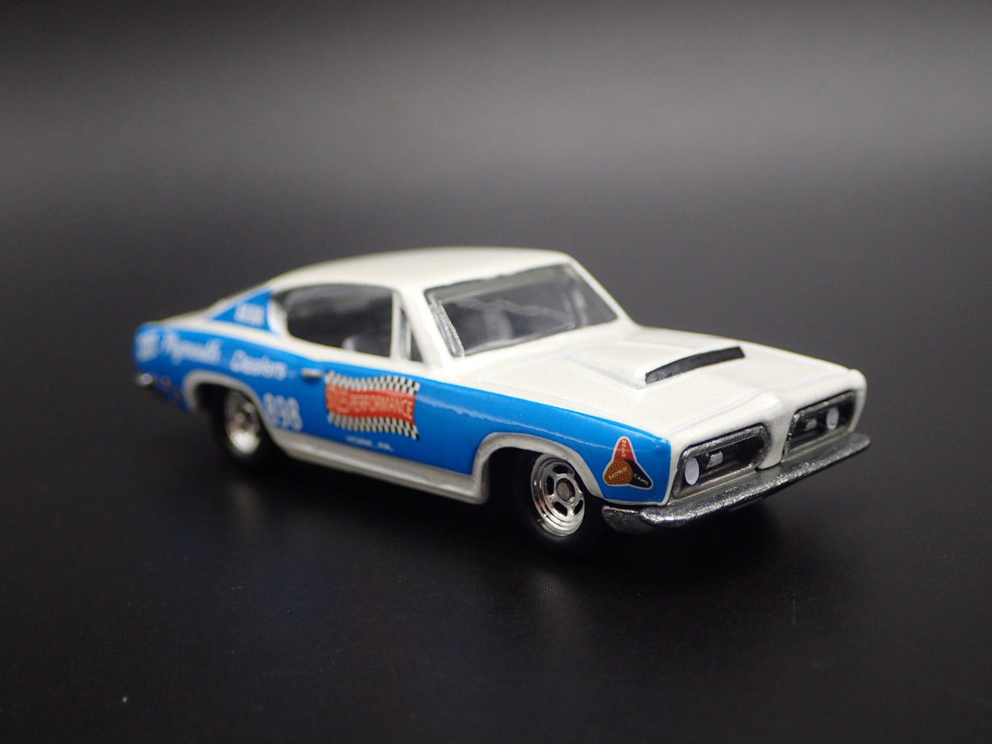 1968 PLYMOUTH BARRACUDA CUDA SUPER STOCK BILL STILE 1/64 SCALE DIECAST MODEL CAR