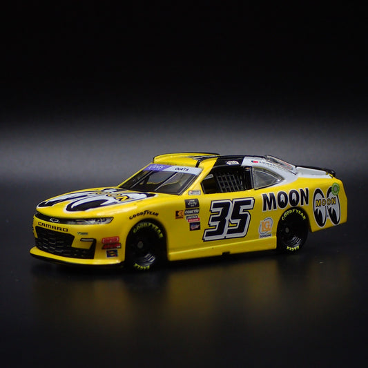 2024 24 CHEVY CAMARO #35 AKINORI OGATA MOONEYES NASCAR 1:64 SCALE DIECAST CAR