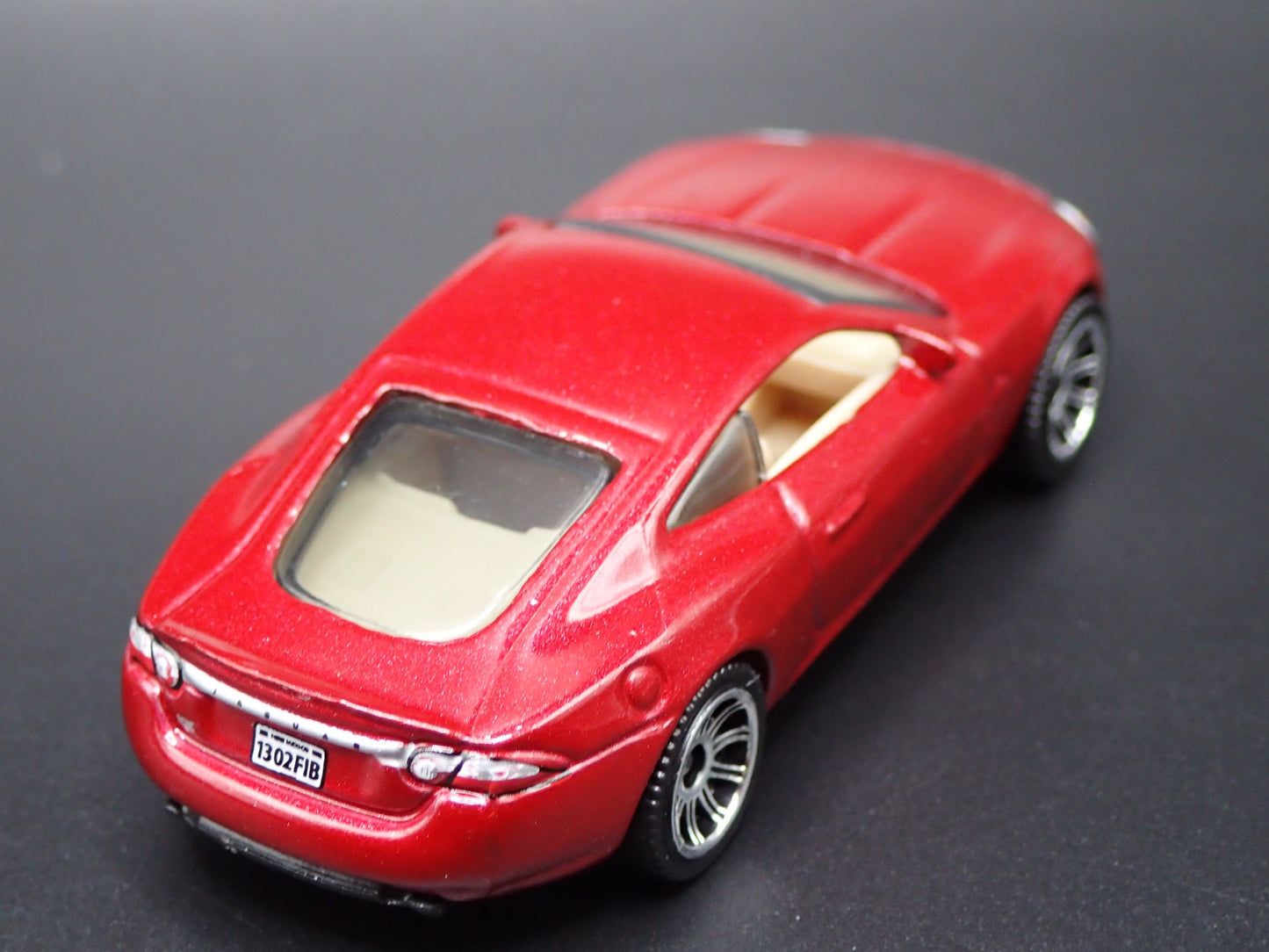 2006-2014 JAGUAR XK BURGUNDY 1/64 SCALE COLLECTIBLE DIORAMA DIECAST MODEL CAR