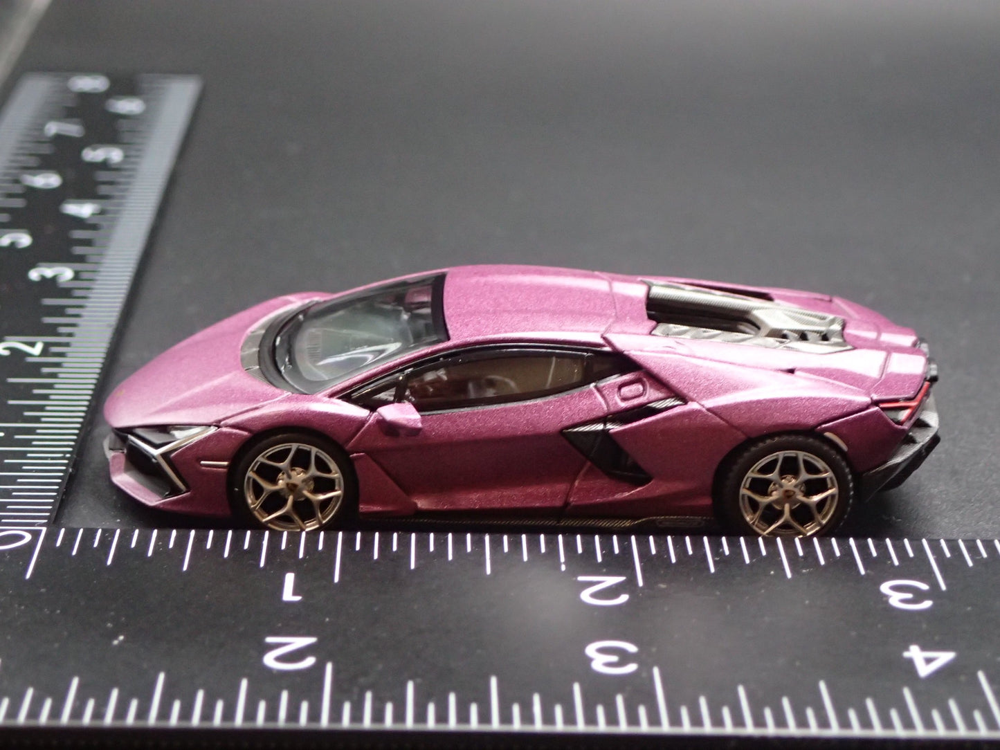 2024-2026 LAMBORGHINI REVUELTO SUPER CAR PURPLE 1:64 SCALE DIECAST MODEL CAR