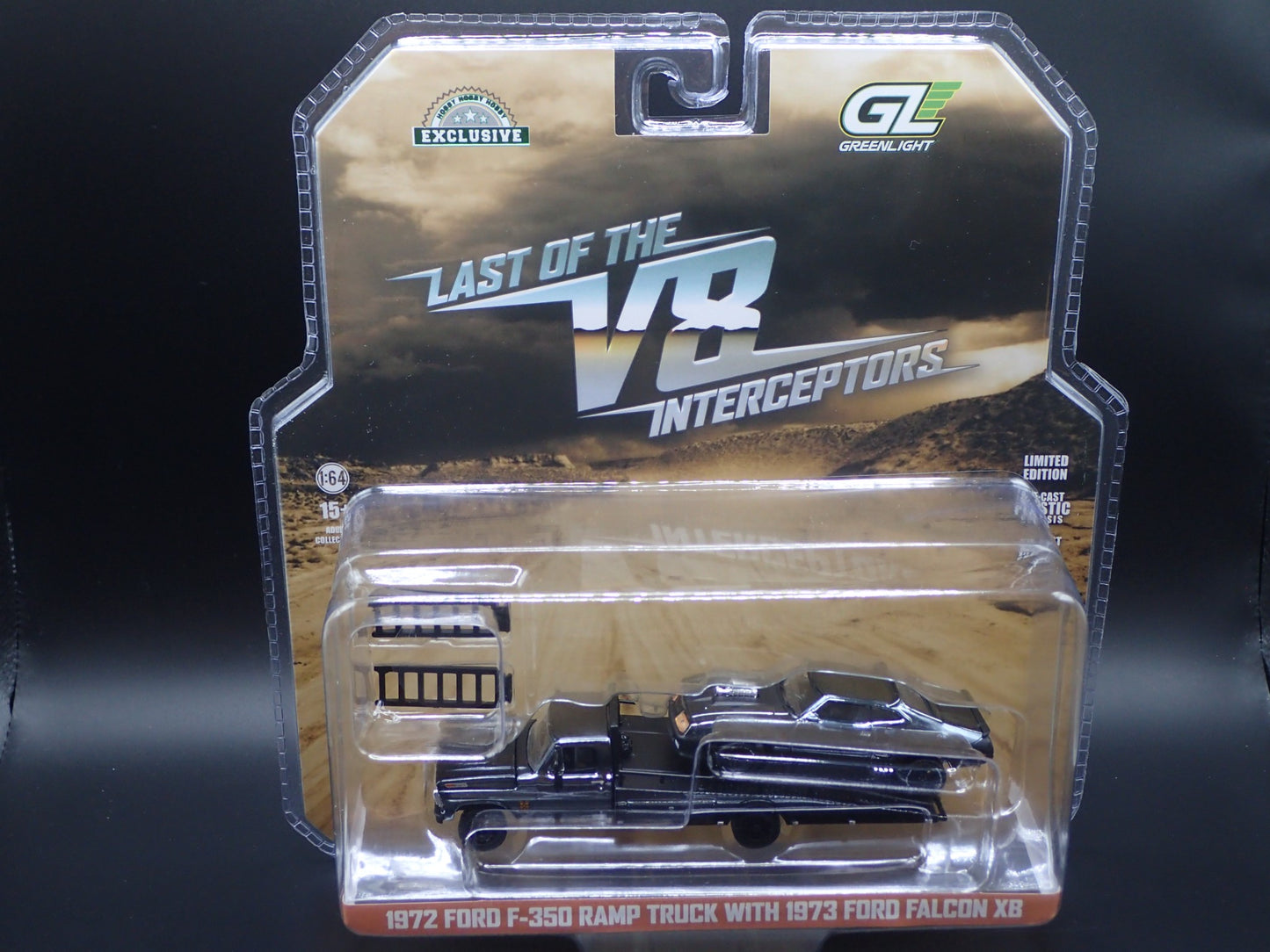 2026 GREENLIGHT CHROME CHASE 1972 F350 RAMP TRUCK & MAD MAX 1973 FORD FALCON XB