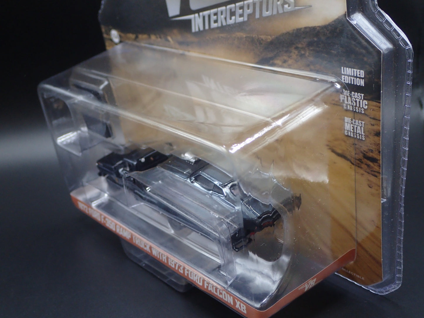2026 GREENLIGHT CHROME CHASE 1972 F350 RAMP TRUCK & MAD MAX 1973 FORD FALCON XB