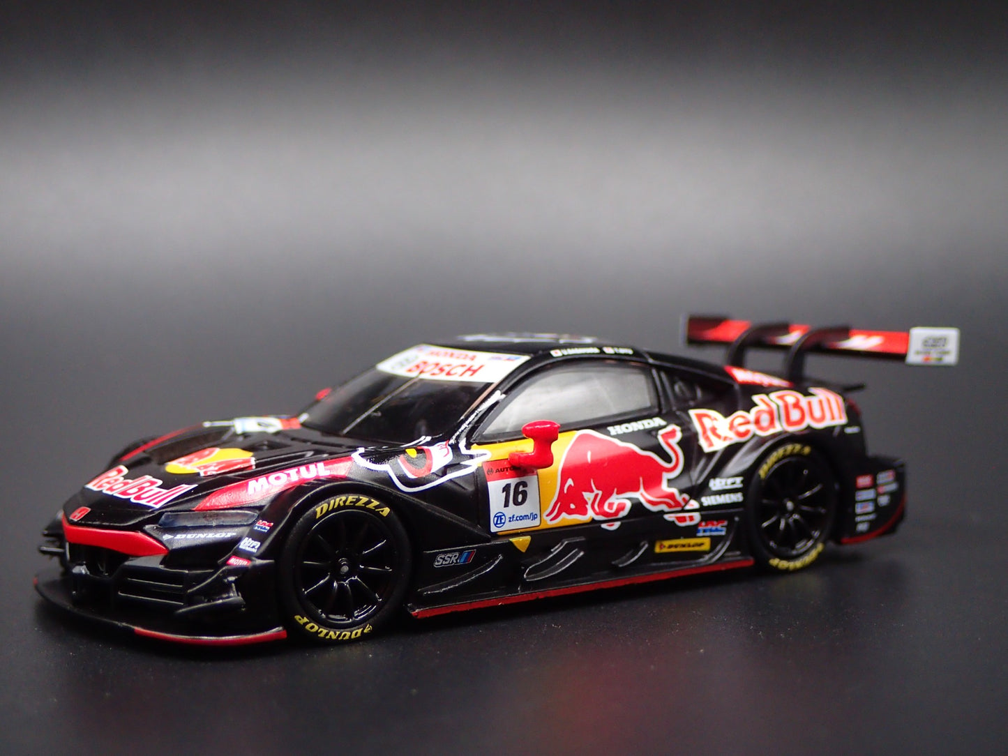 HONDA NSX GT3 S #16 2022 SUPER GT SERIES RED BULL 1:64 SCALE DIECAST MODEL CAR