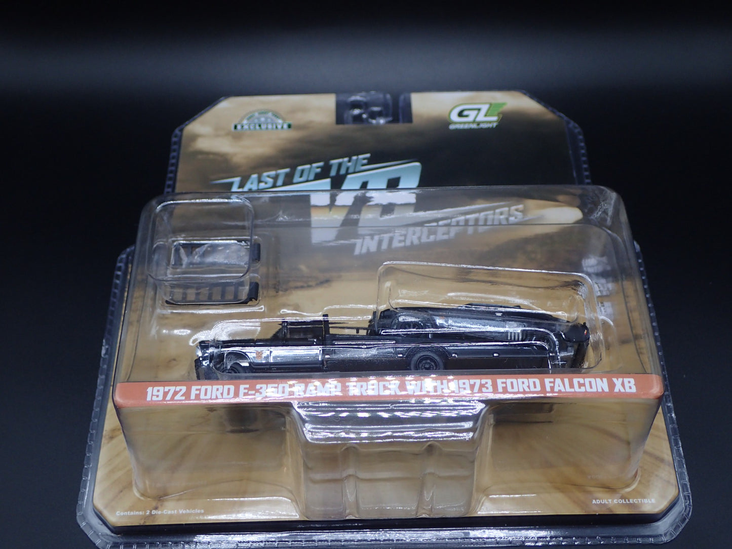 2026 GREENLIGHT CHROME CHASE 1972 F350 RAMP TRUCK & MAD MAX 1973 FORD FALCON XB
