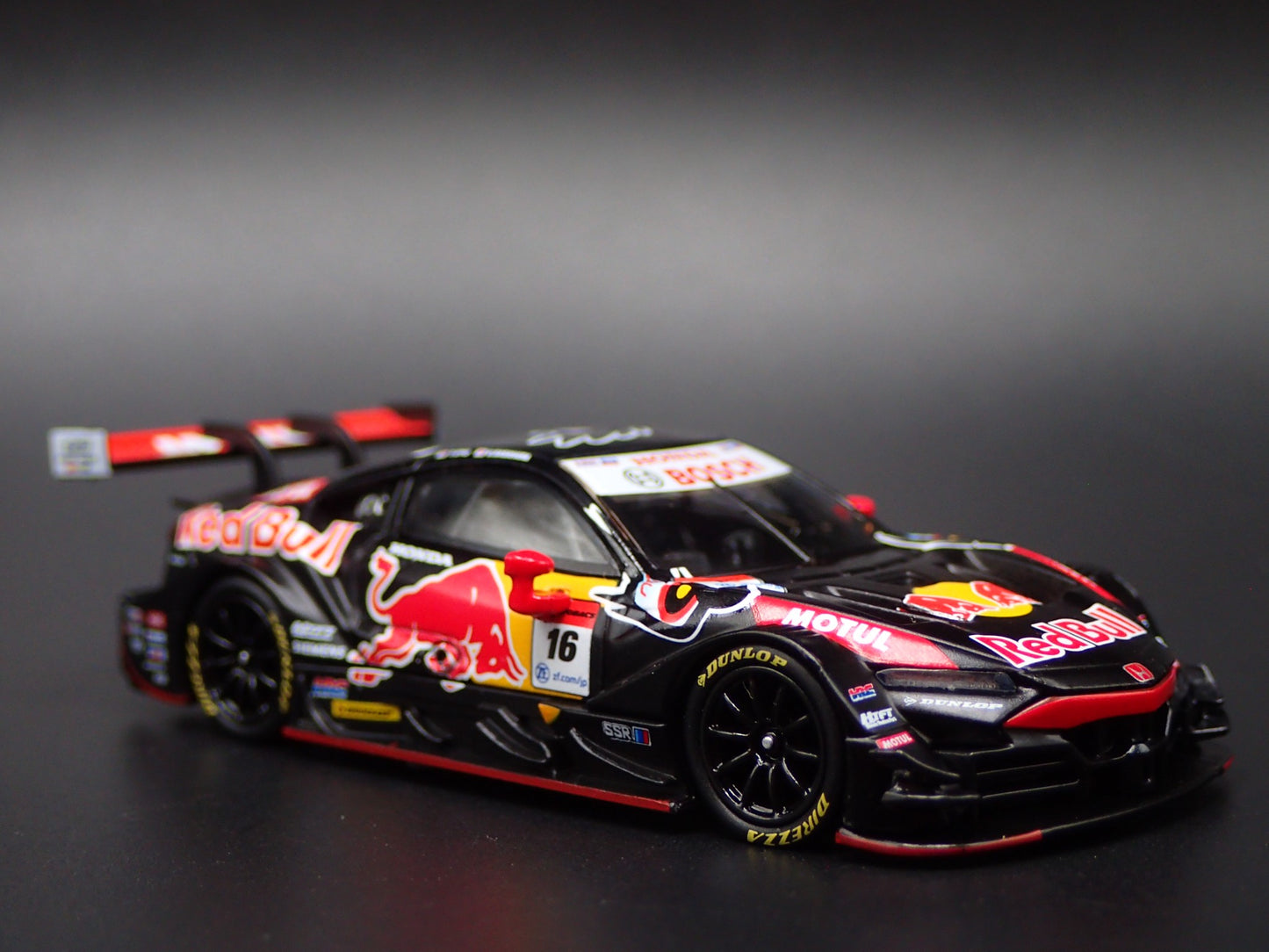 HONDA NSX GT3 S #16 2022 SUPER GT SERIES RED BULL 1:64 SCALE DIECAST MODEL CAR