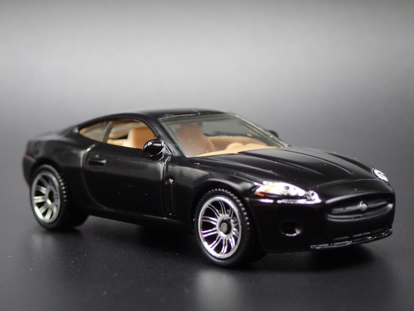 2006-2014 JAGUAR XK BLACK 1/64 SCALE COLLECTIBLE DIORAMA DIECAST MODEL CAR