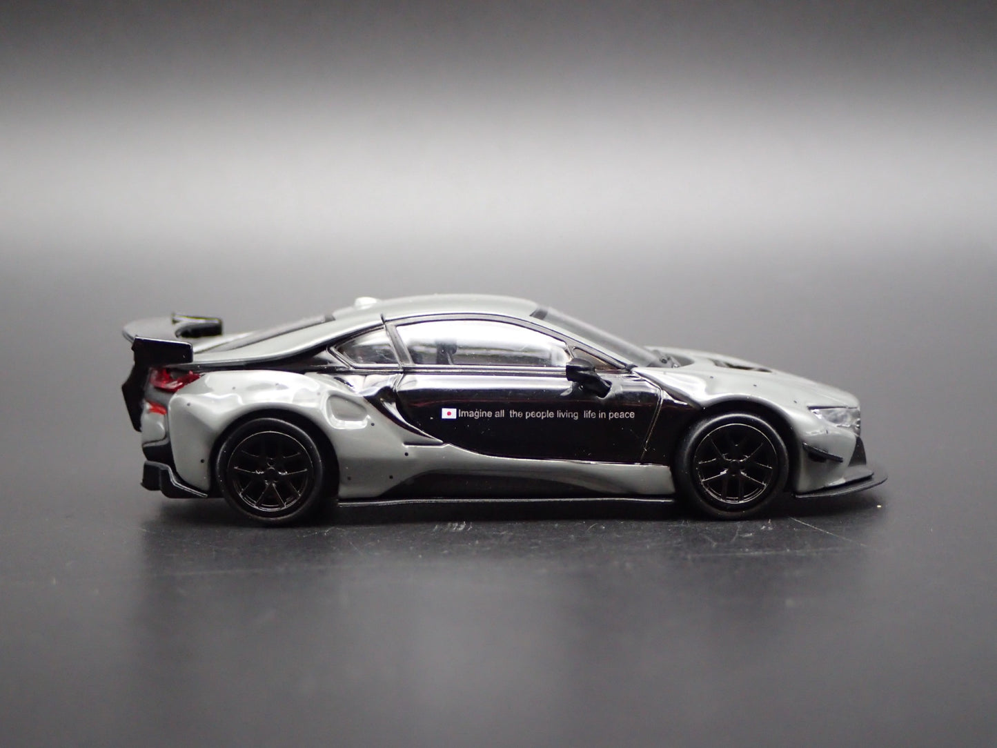 2014-2020 BMW i8 LIBERTY WALK LBWK RARE 1:64 SCALE DIORAMA DIECAST MODEL CAR