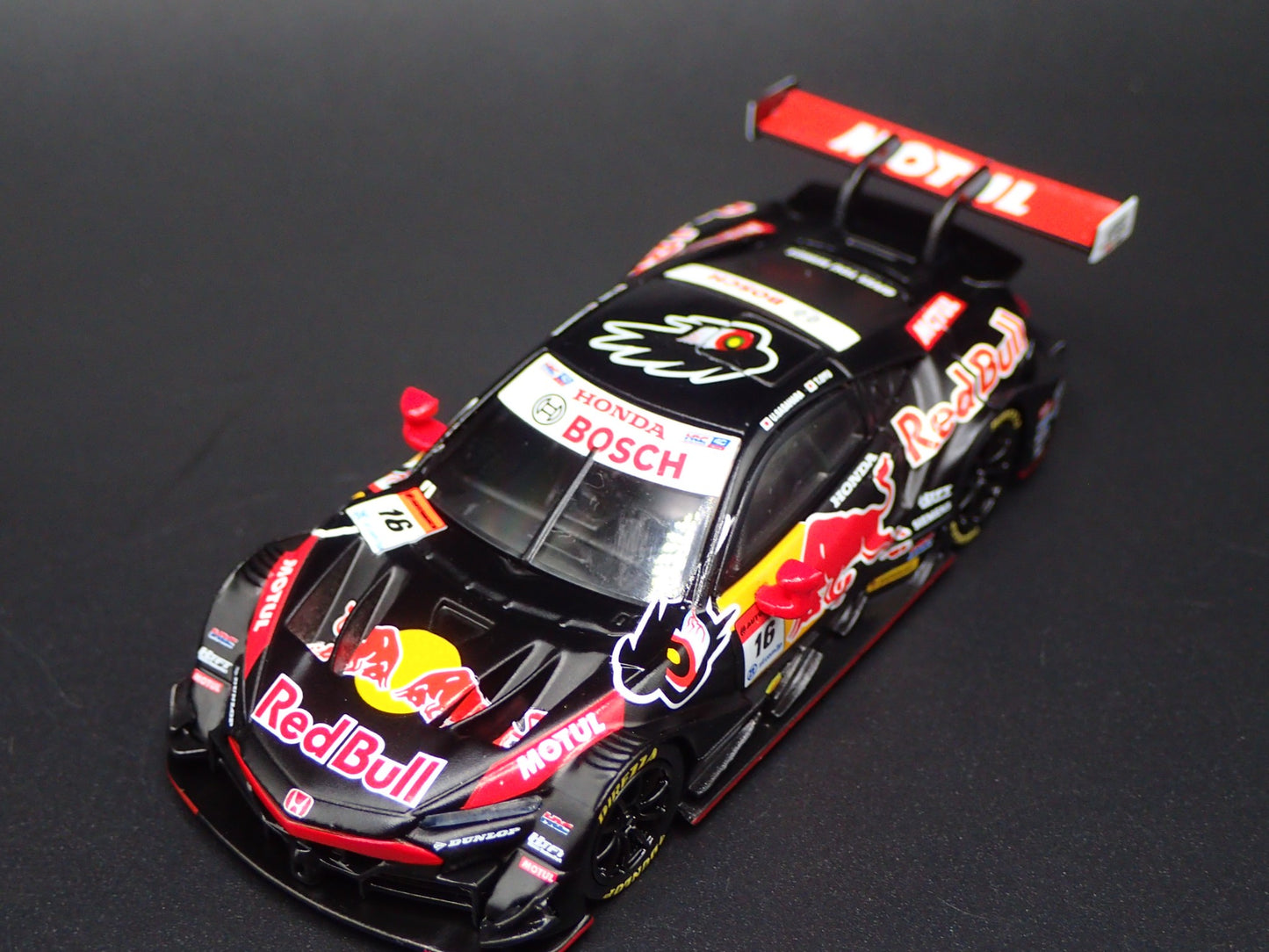 HONDA NSX GT3 S #16 2022 SUPER GT SERIES RED BULL 1:64 SCALE DIECAST MODEL CAR