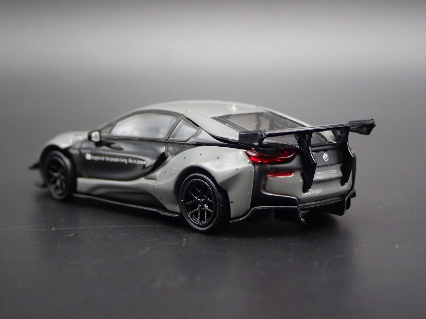 2014-2020 BMW i8 LIBERTY WALK LBWK RARE 1:64 SCALE DIORAMA DIECAST MODEL CAR