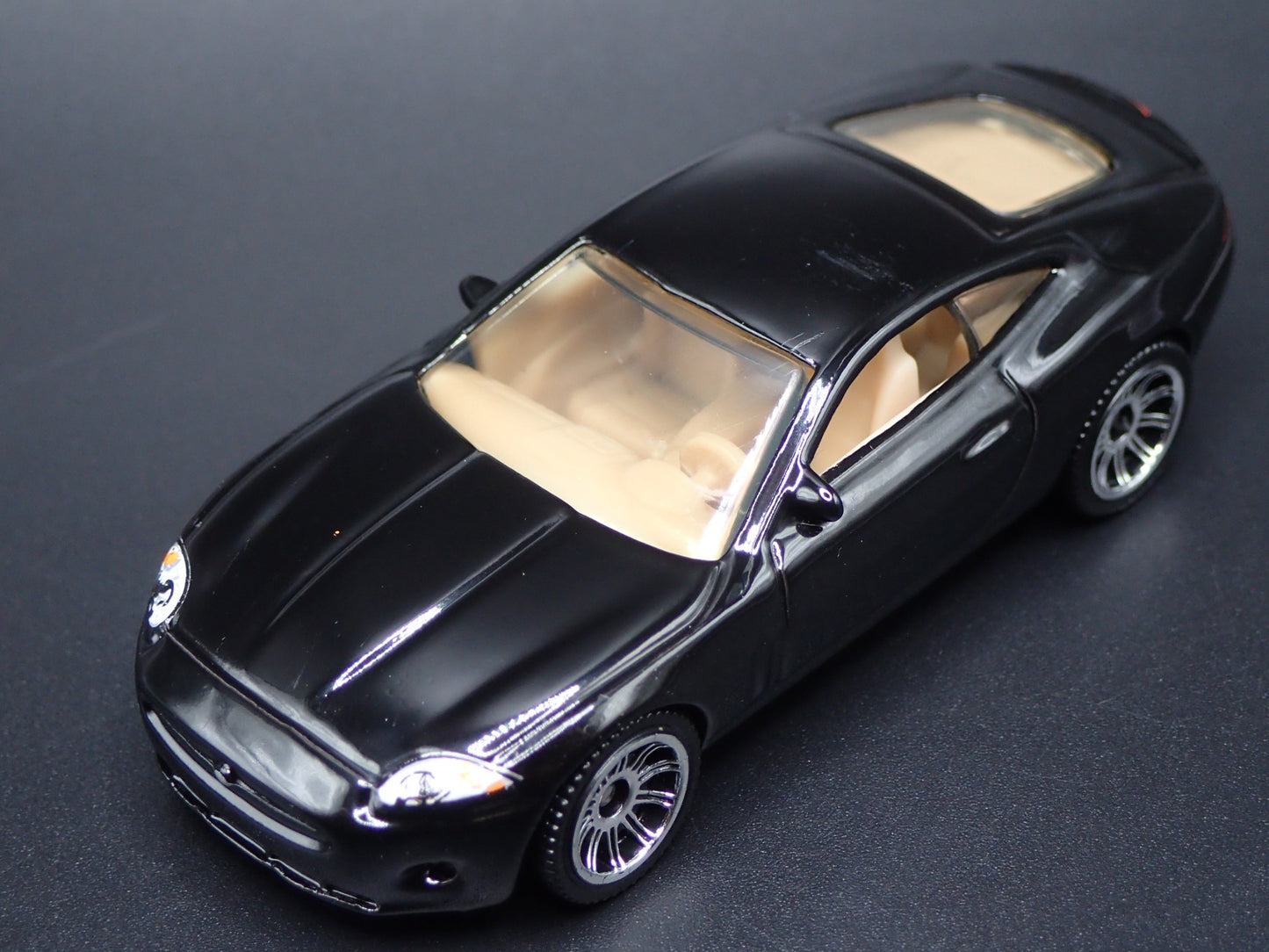 2006-2014 JAGUAR XK BLACK 1/64 SCALE COLLECTIBLE DIORAMA DIECAST MODEL CAR