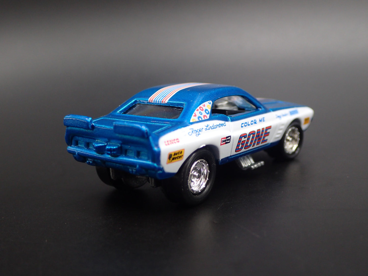 1972 DODGE CHALLENGER FUNNY CAR NHRA COLOR ME GONE 1:64 SCALE DIECAST MODEL CAR