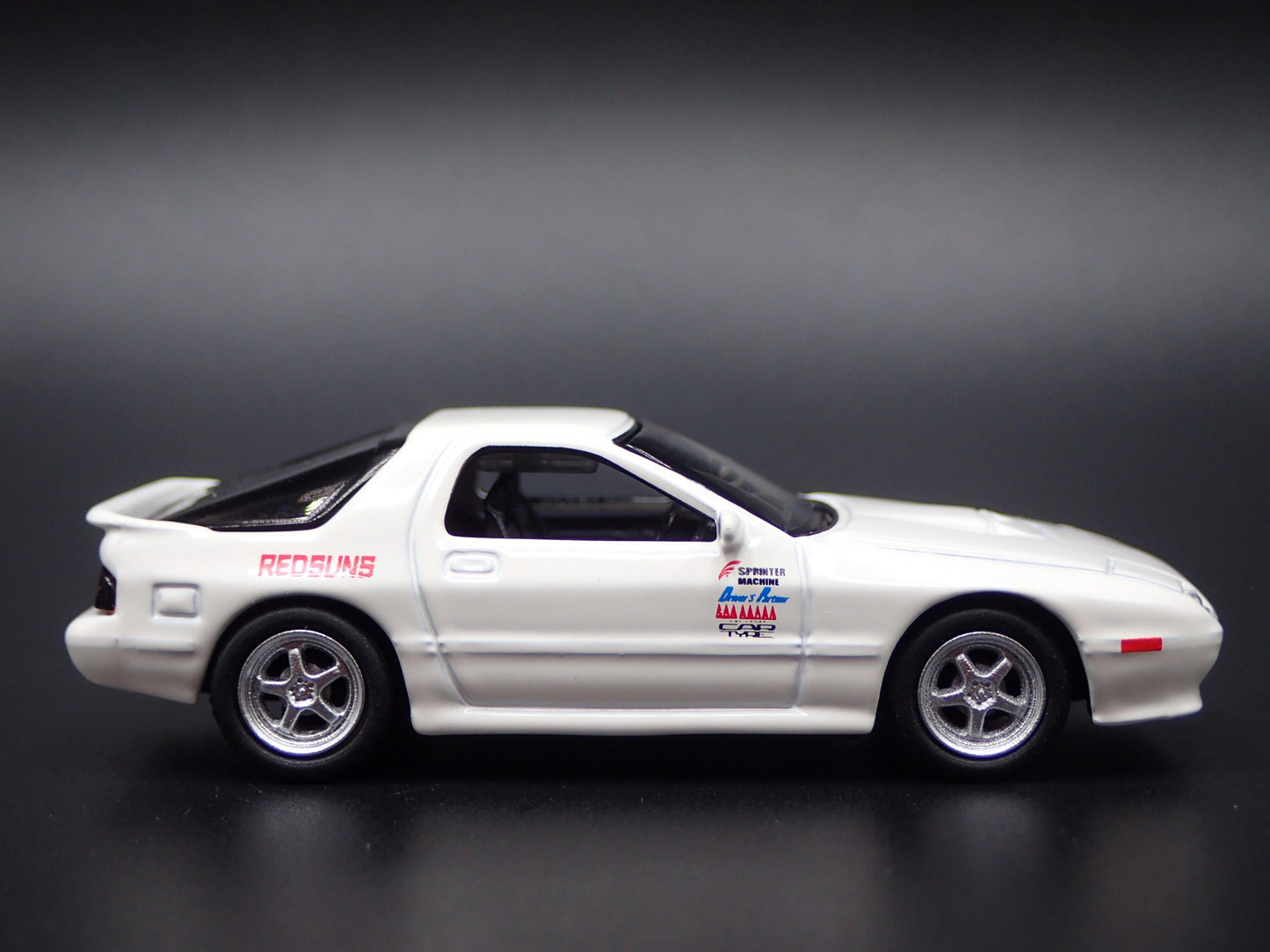 1989 MAZDA RX7 SAVANNA FC3S INITIAL D JDM 1:64 SCALE DIORAMA DIECAST MODEL CAR
