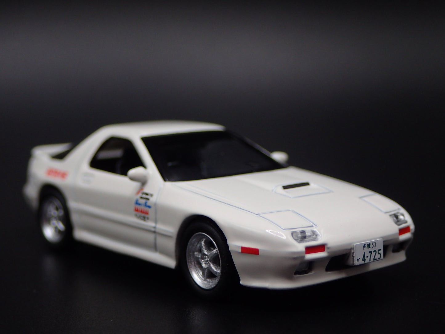 1989 MAZDA RX7 SAVANNA FC3S INITIAL D JDM 1:64 SCALE DIORAMA DIECAST MODEL CAR