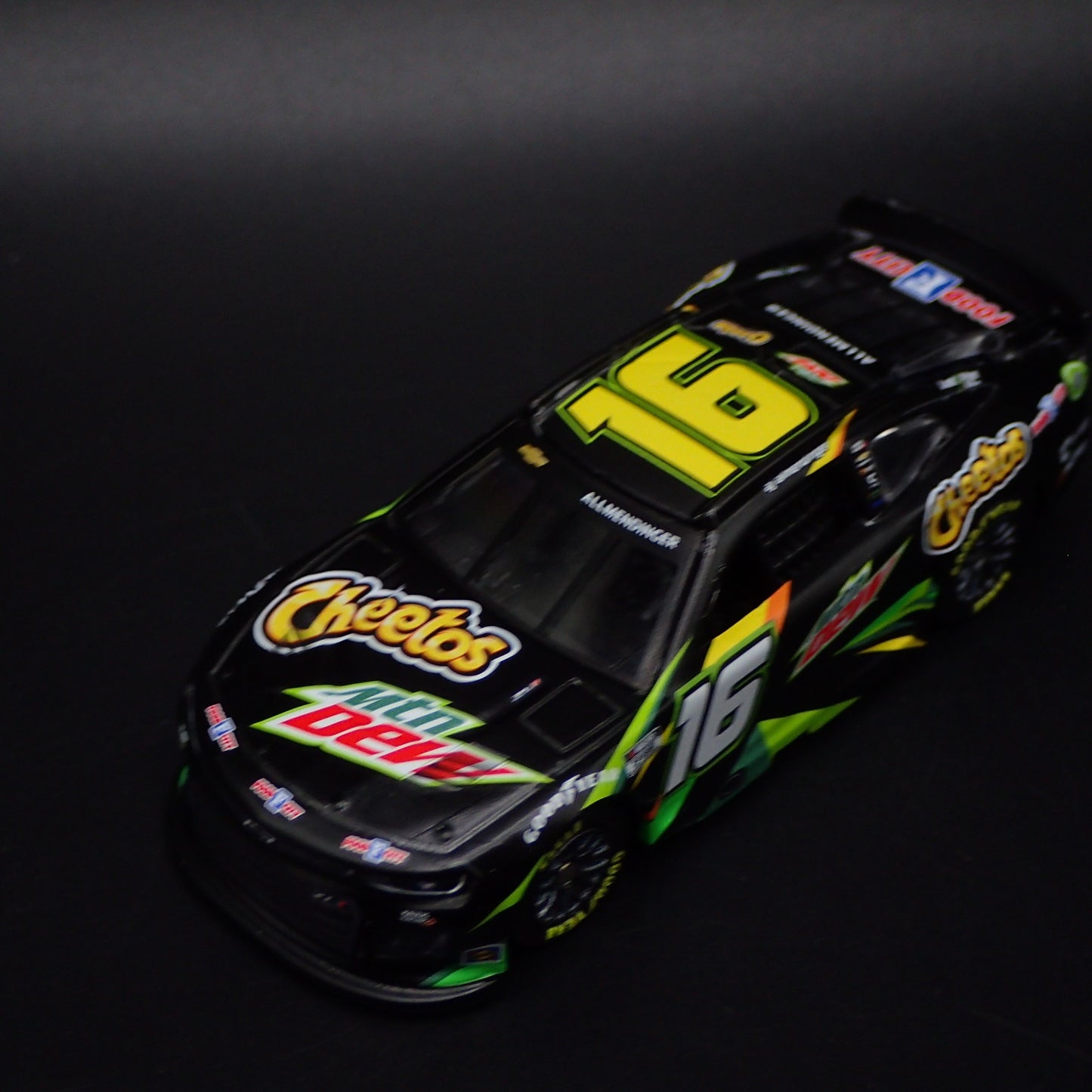 2024 CHEVY CAMARO ZL1 16 AJ ALLMENDINGER MTN DEW NASCAR 1:64 DIECAST MODEL CAR