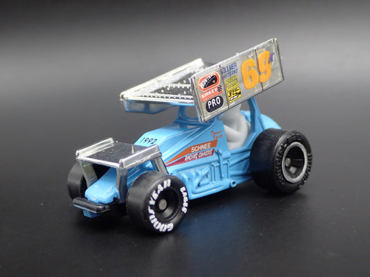 SPRINT CAR #69K DONNIE KREITZ JR PRO SHOCKS 1:64 SCALE DIORAMA DIECAST MODEL CAR