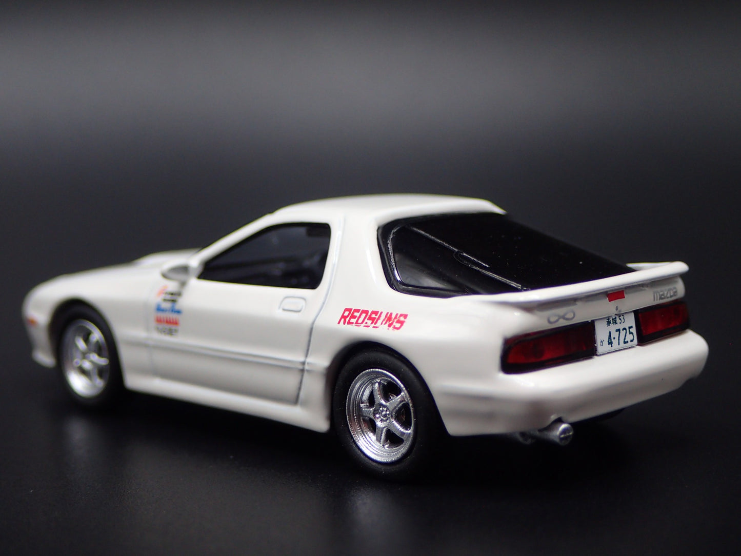 1989 MAZDA RX7 SAVANNA FC3S INITIAL D JDM 1:64 SCALE DIORAMA DIECAST MODEL CAR