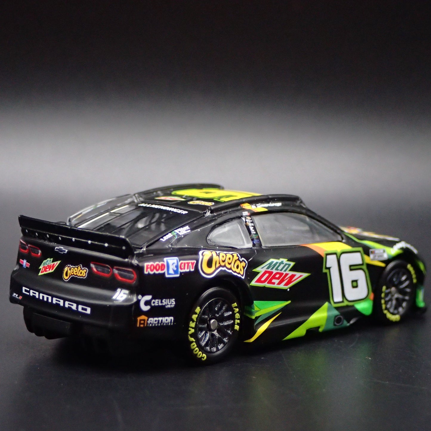 2024 CHEVY CAMARO ZL1 16 AJ ALLMENDINGER MTN DEW NASCAR 1:64 DIECAST MODEL CAR