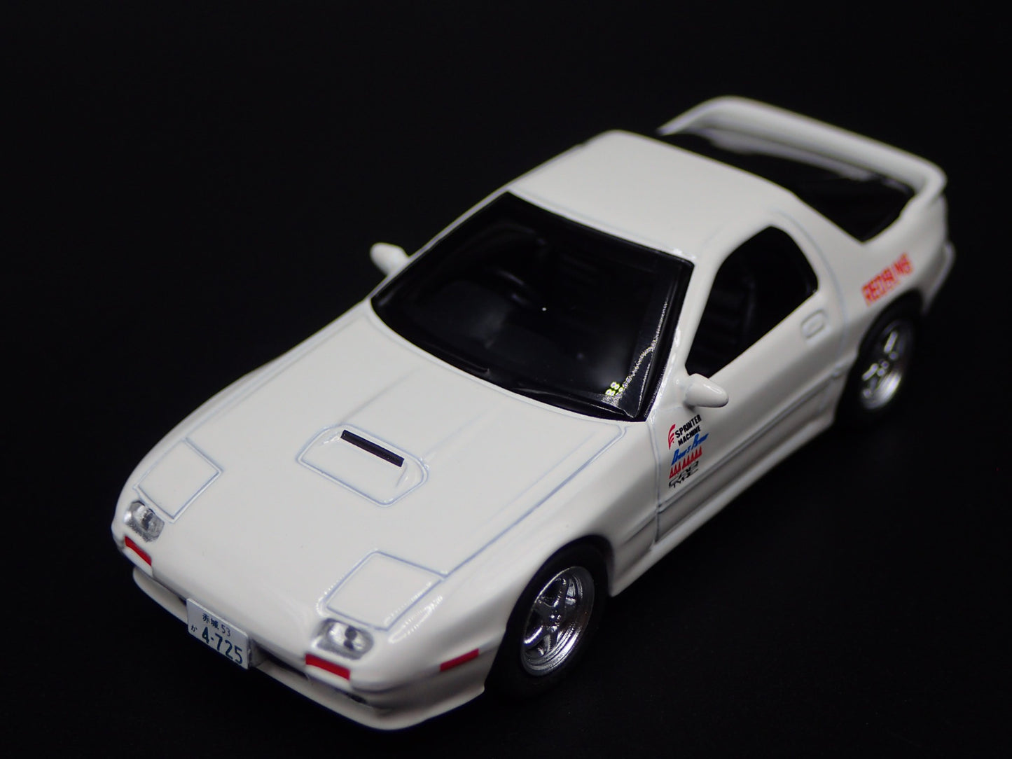 1989 MAZDA RX7 SAVANNA FC3S INITIAL D JDM 1:64 SCALE DIORAMA DIECAST MODEL CAR