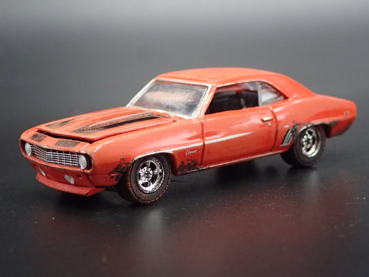 1969 69 CHEVY CHEVROLET CAMARO CUSTOM BARN FIND 1:64 SCALE DIECAST MODEL CAR