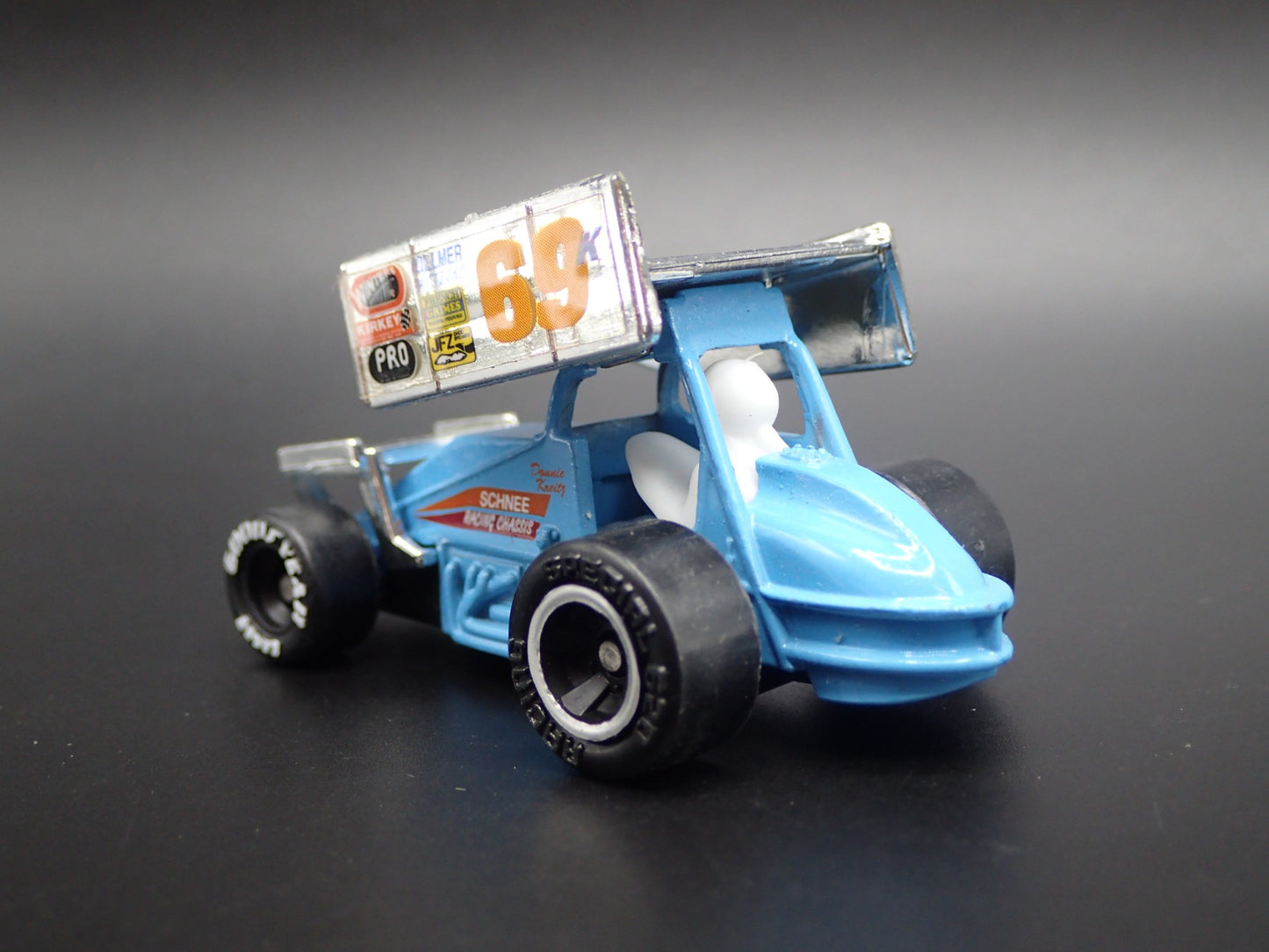 SPRINT CAR #69K DONNIE KREITZ JR PRO SHOCKS 1:64 SCALE DIORAMA DIECAST MODEL CAR